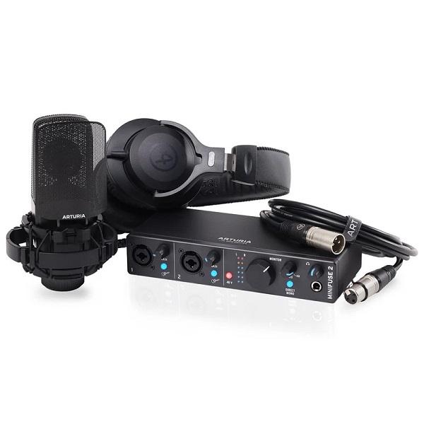 Combo De Grabacion Arturia Minifuse Negro