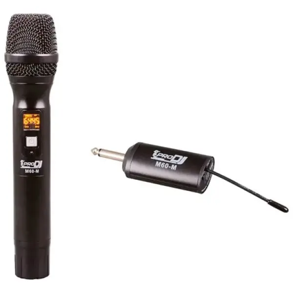 Micrófono Inhalámbrico Pro Dj M60-m