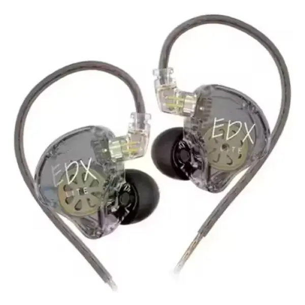 Audifonos Monitores In Ear Kz Edx Bk