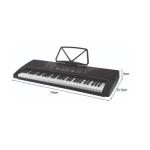 Teclado Organeta Mk2089  61 Teclas Micrófono Adaptador