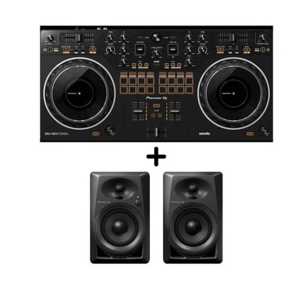 Controlador Dj Pioneer Ddj-rev-1 + Monitores Pioneer Dm-40