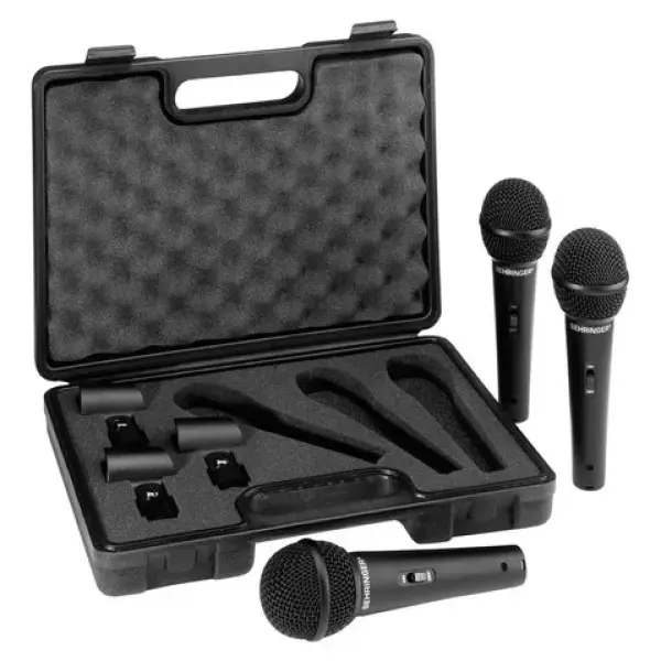 Micrófonos Behringer Ultravoice Xm1800s Dinámico Supercardioide Negros