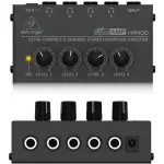 Amplificador De Audífonos Behringer Ha400 4 Canales