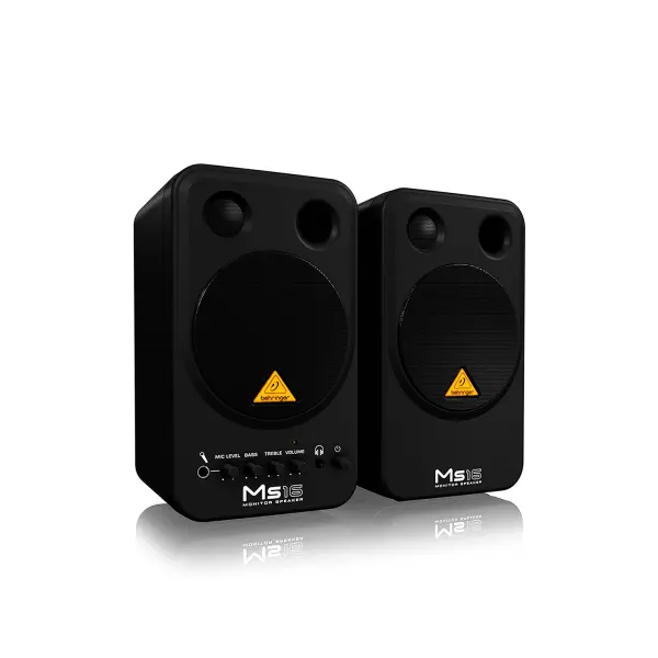 Monitores De Estudio Behringer Ms16 Alto Rendimiento Activo