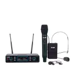 Micrófono Inalámbrico De Mano Y Diadema Prodj Uhf-322mhl