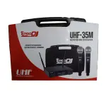 Micrófono Inalámbrico Pro Dj Uhf-35m Doble De Mano