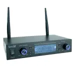 Microfono Inalámbrico Pro Dj Uhv-1422hh Doble Solapa