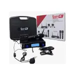 Microfono Inalámbrico Pro Dj Uhv-1422mhl – De Mano Y Solapa