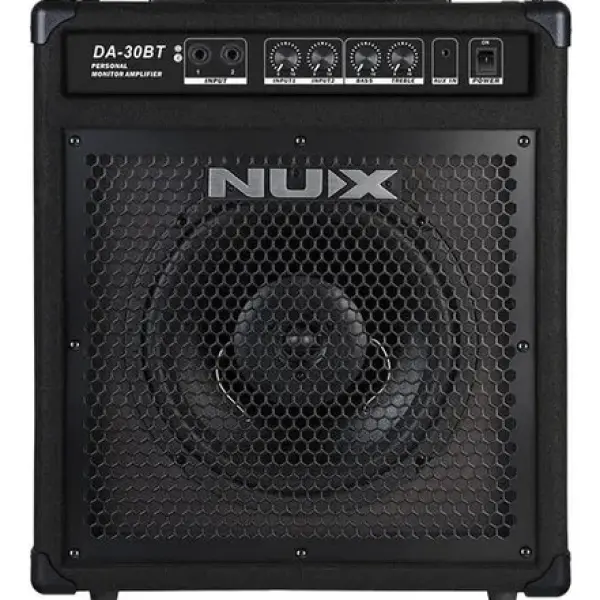 Amplificador Portátil Para Batería Eléctrica Nux Da-30bt